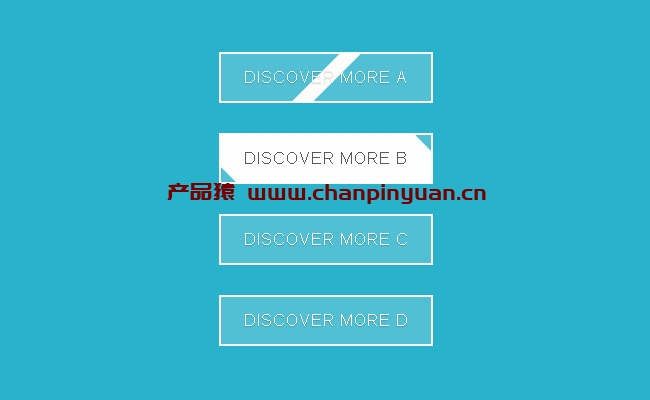 纯CSS3鼠标滑过按钮动画过滤特效