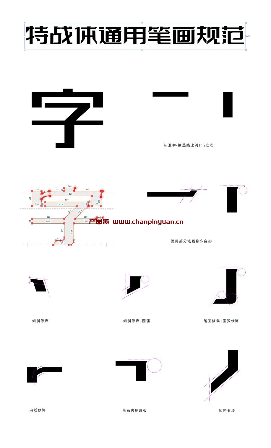 字体传奇特战体-新字发布免费商用