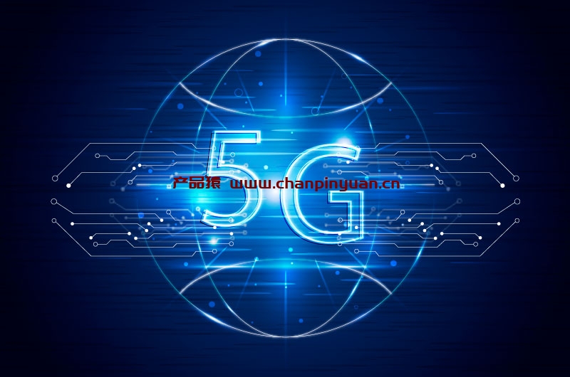 5G移动通信技术科技背景矢量素材