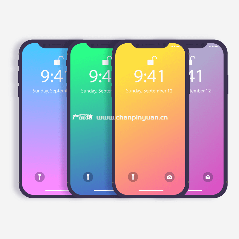 iPhone X矢量素材