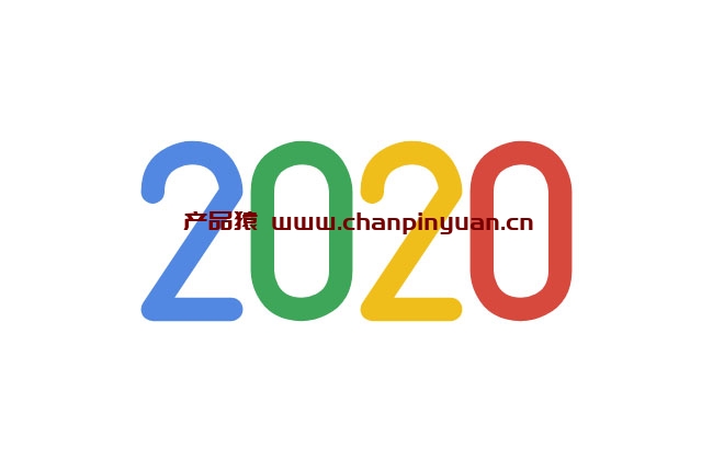 仿谷歌2020数字SVG动画特效