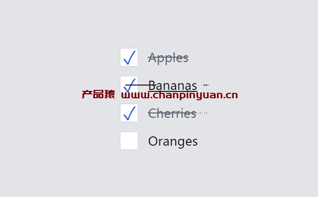 CSS3动态多选框打钩动画特效