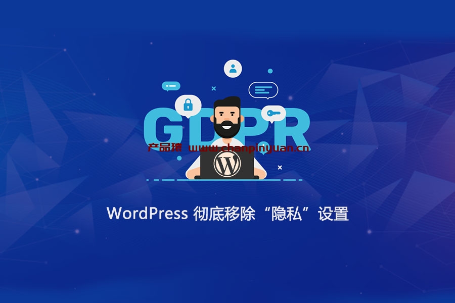 WordPress 彻底移除后台“隐私”设置功能