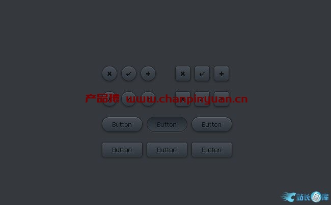 CSS3 Button UI Kit