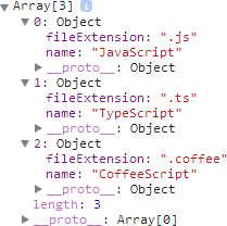 javascript调试之console.table()